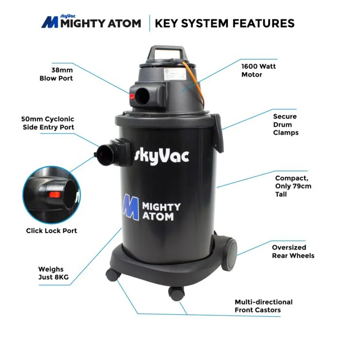 SkyVac®️ Mighty Atom Clamped (You Choose)