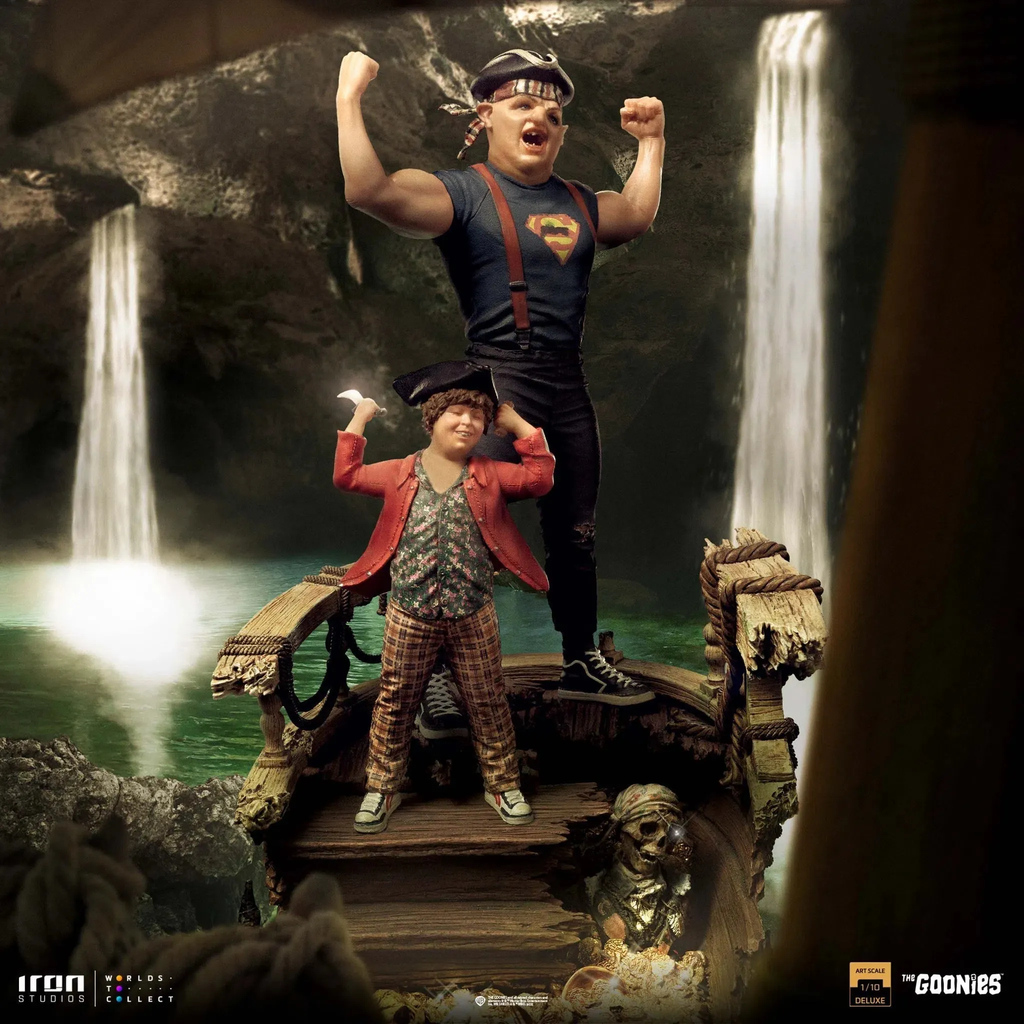 Sloth And Chunk: Deluxe: The Goonies: 1/10 Art Scale