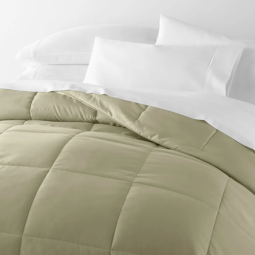 Solid Down-Alternative Comforter - Sale