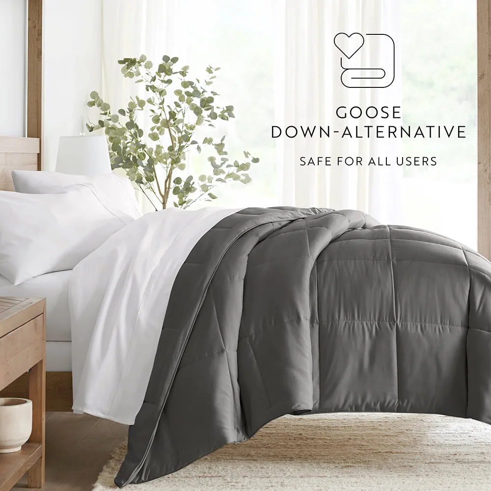 Solid Down-Alternative Comforter - Sale