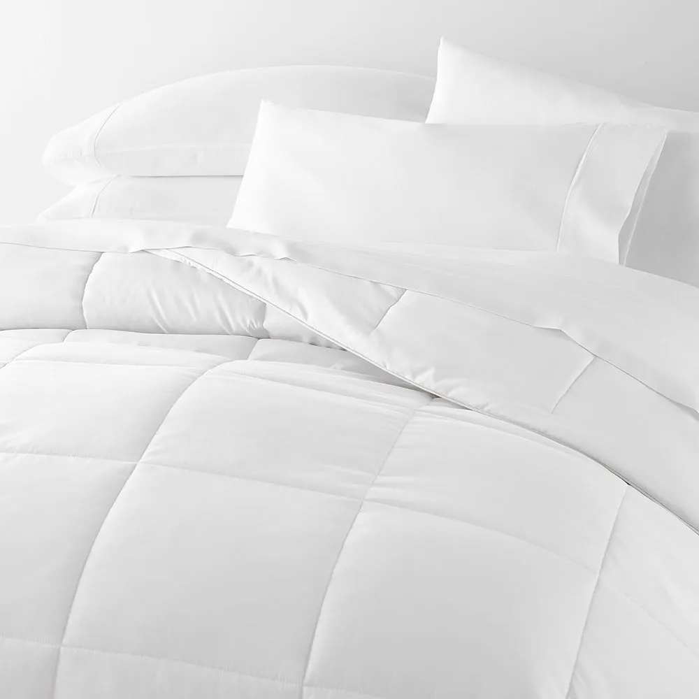 Solid Down-Alternative Comforter - Sale