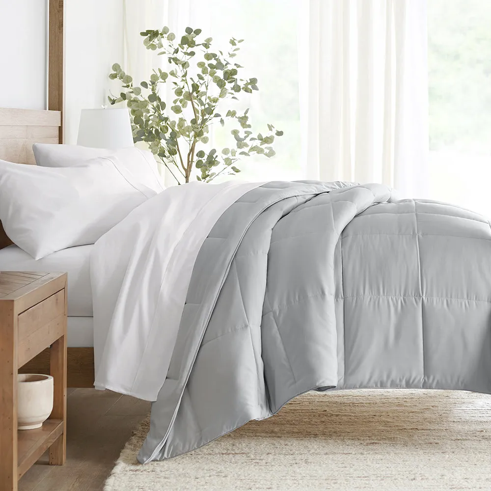 Solid Down-Alternative Comforter - Sale