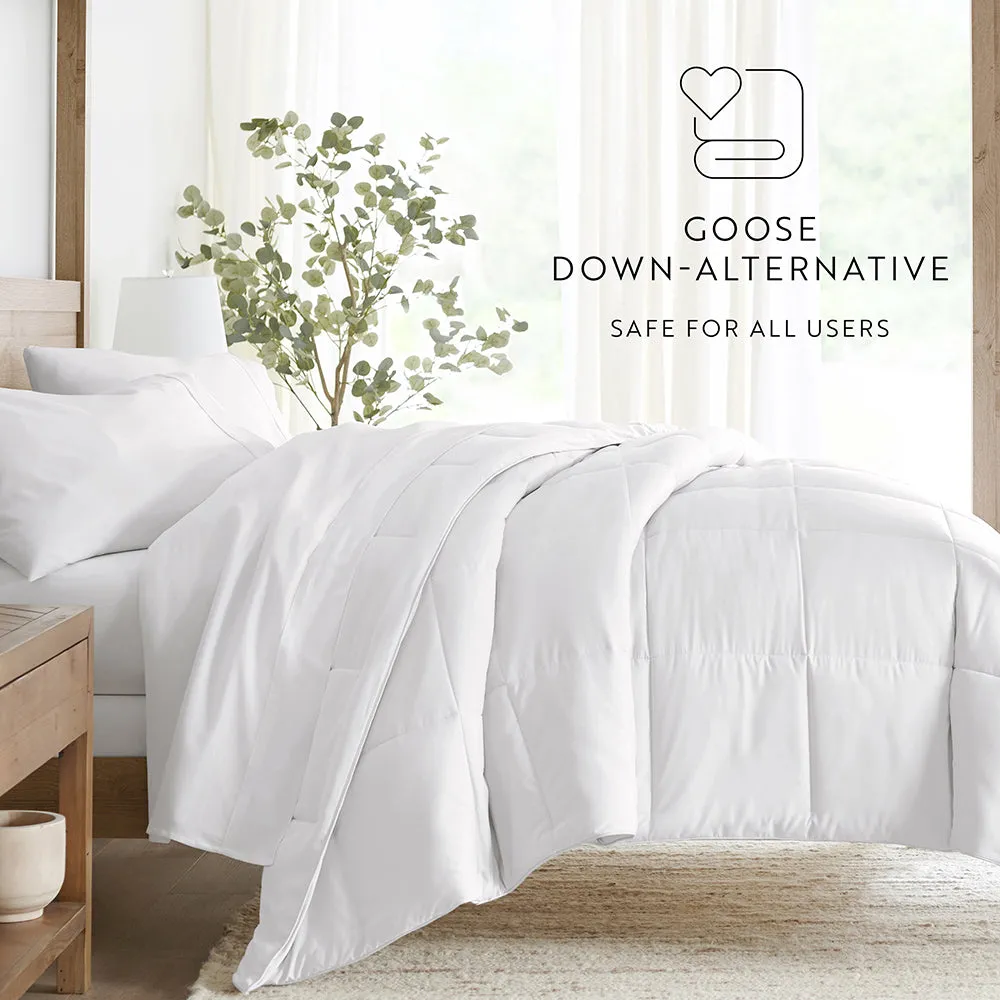 Solid Down-Alternative Comforter - Sale