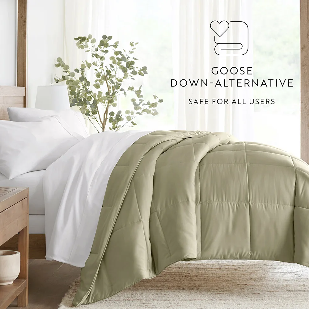 Solid Down-Alternative Comforter - Sale