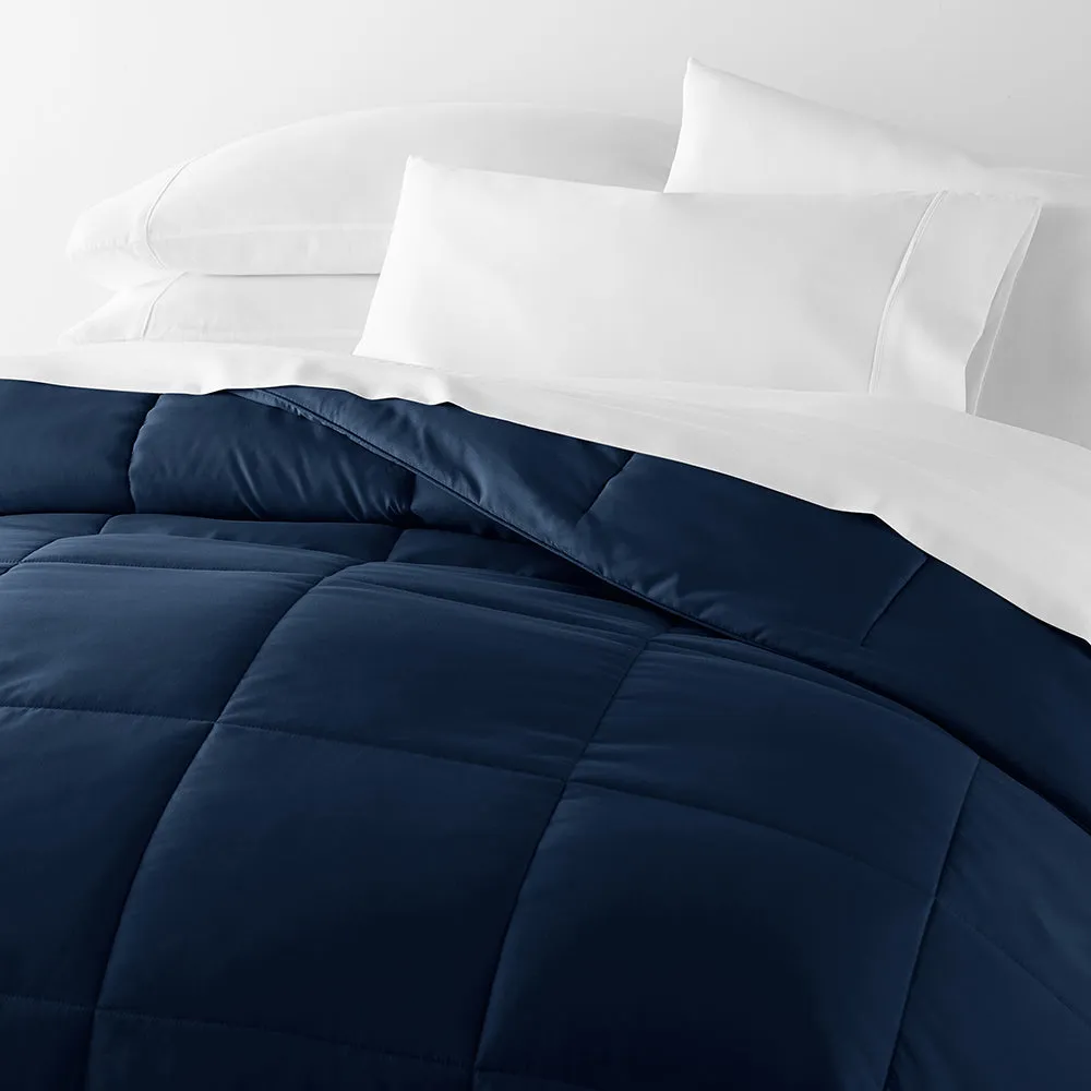 Solid Down-Alternative Comforter - Sale