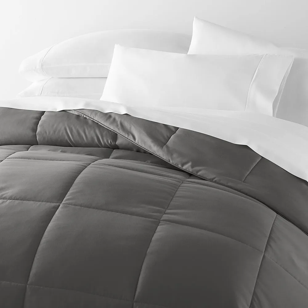 Solid Down-Alternative Comforter - Sale