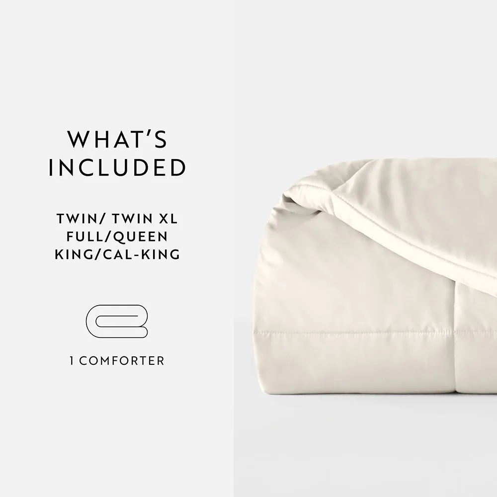 Solid Down-Alternative Comforter - Sale