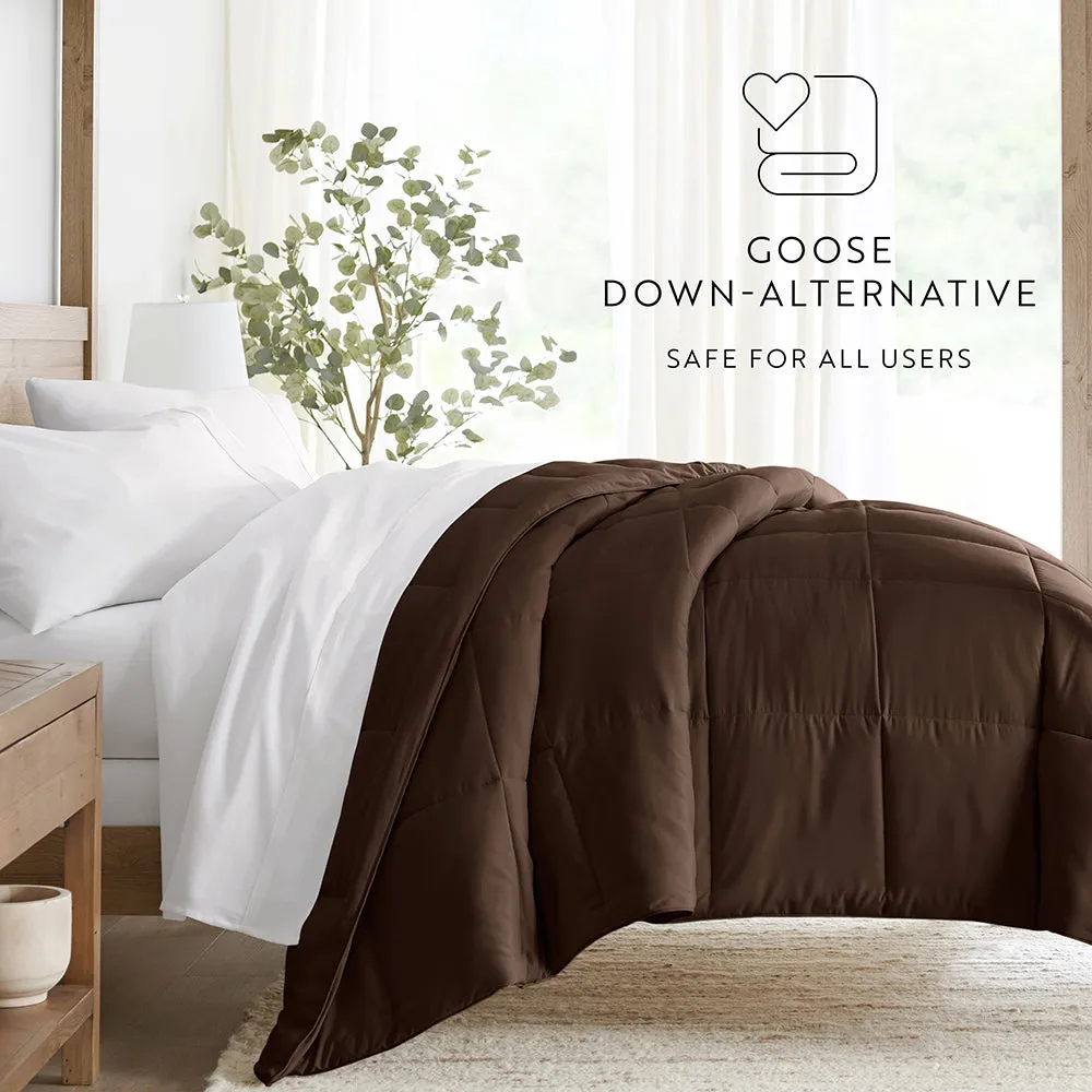 Solid Down-Alternative Comforter - Sale