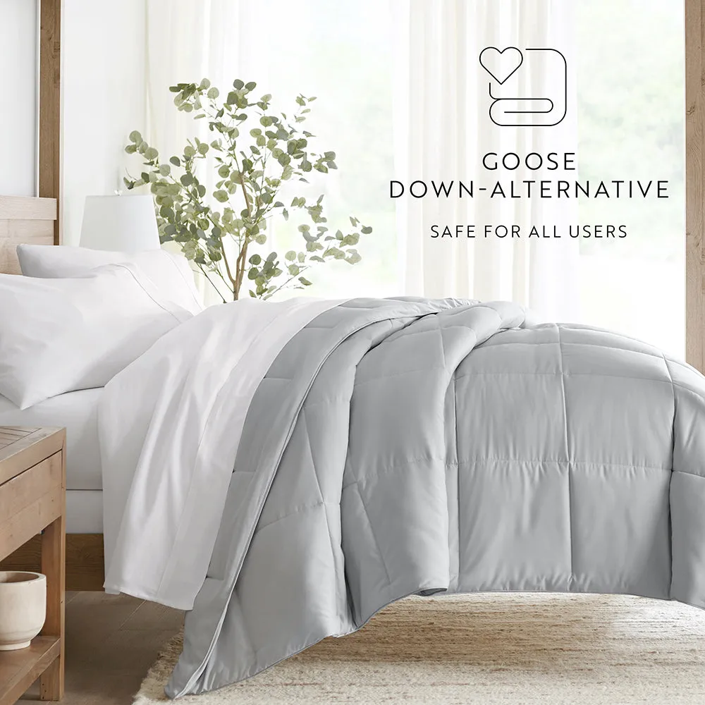 Solid Down-Alternative Comforter - Sale