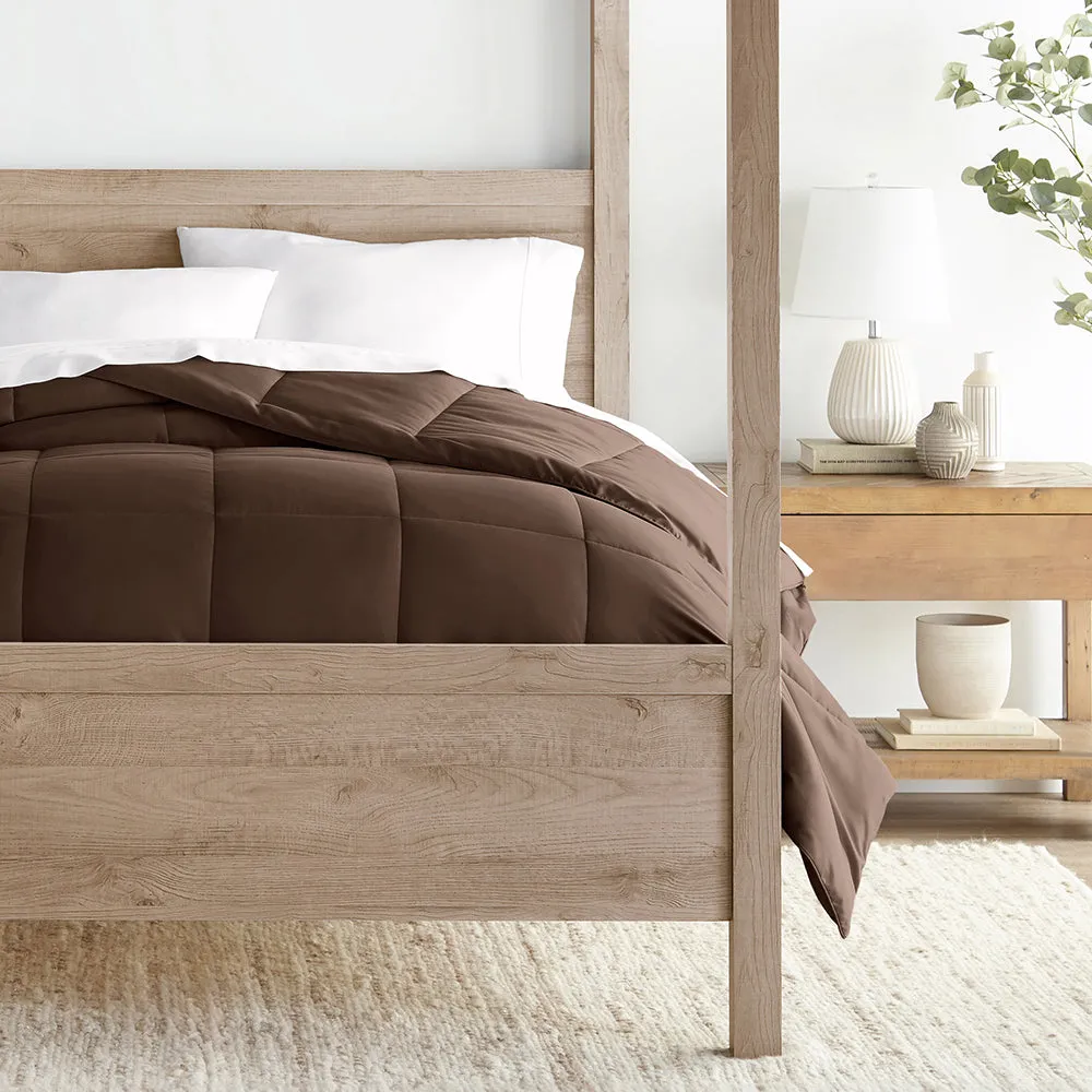 Solid Down-Alternative Comforter - Sale