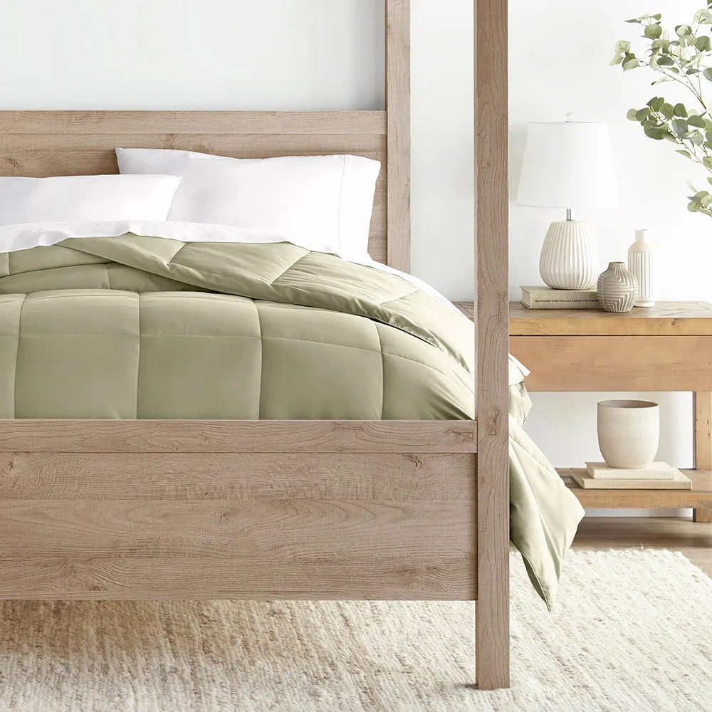 Solid Down-Alternative Comforter - Sale