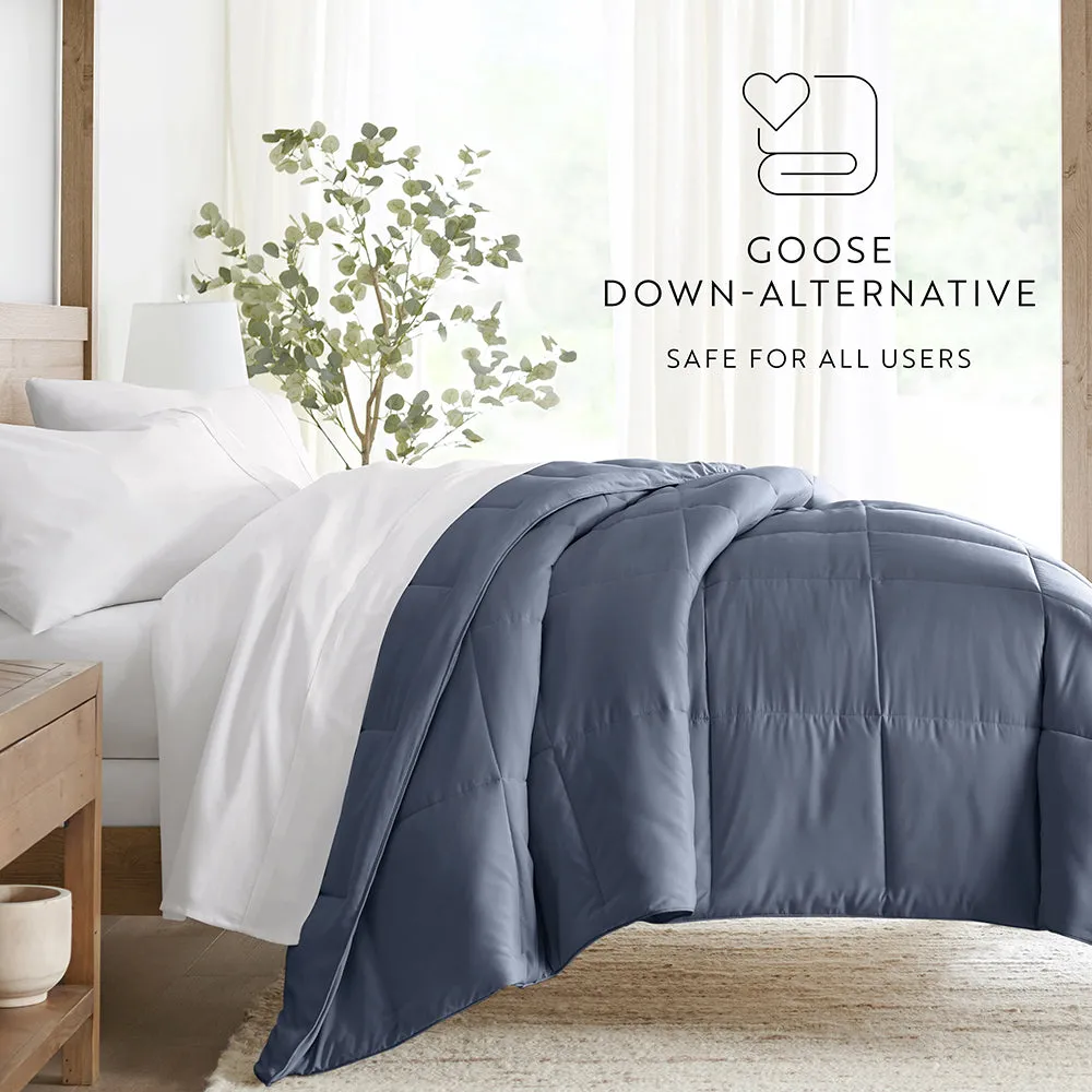 Solid Down-Alternative Comforter - Sale