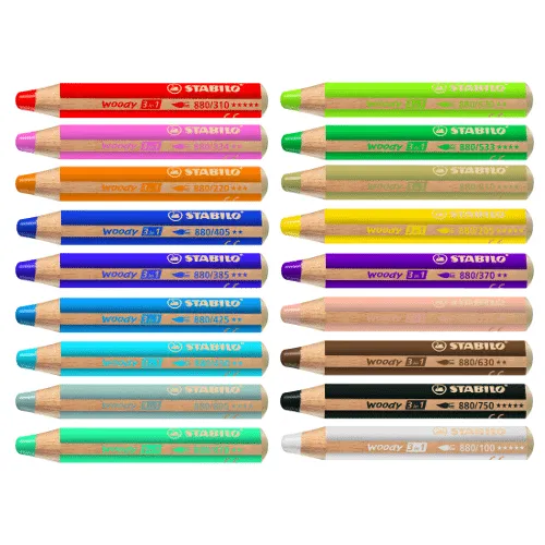 Stabilo Woody 3 in 1 Color Pencil