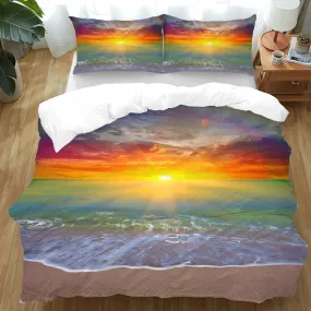 Sunset Beach Bedding Set