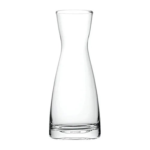 Tableware Solutions R90108 Carafe, 4 oz. (0.12 L), without handle, glass, clear, Contemporary, Creative Tab