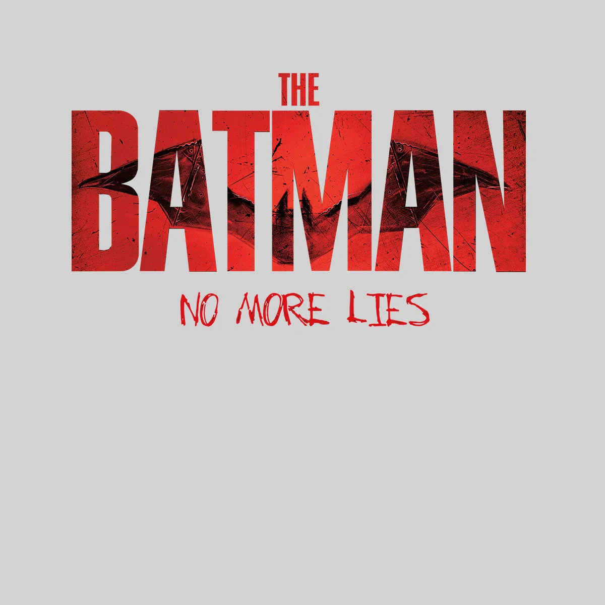 The Batman No More Lies Logo Movie T-shirt Batmobile Joker Riddler