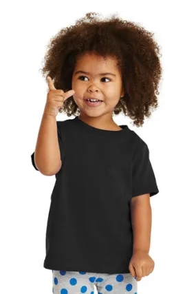 TODDLER TEE WITH SCREEN PRINTED DESIGN