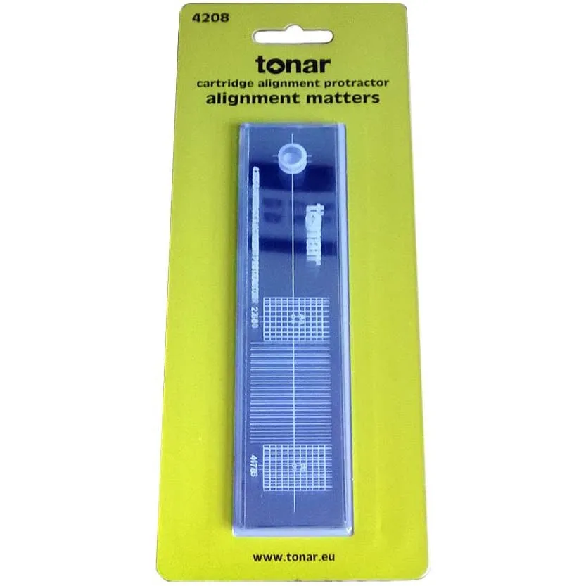 Tonar Cartridge Alignment Protractor