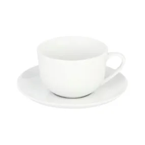 Totally Home Pure White 220ml Cup and Saucer Set