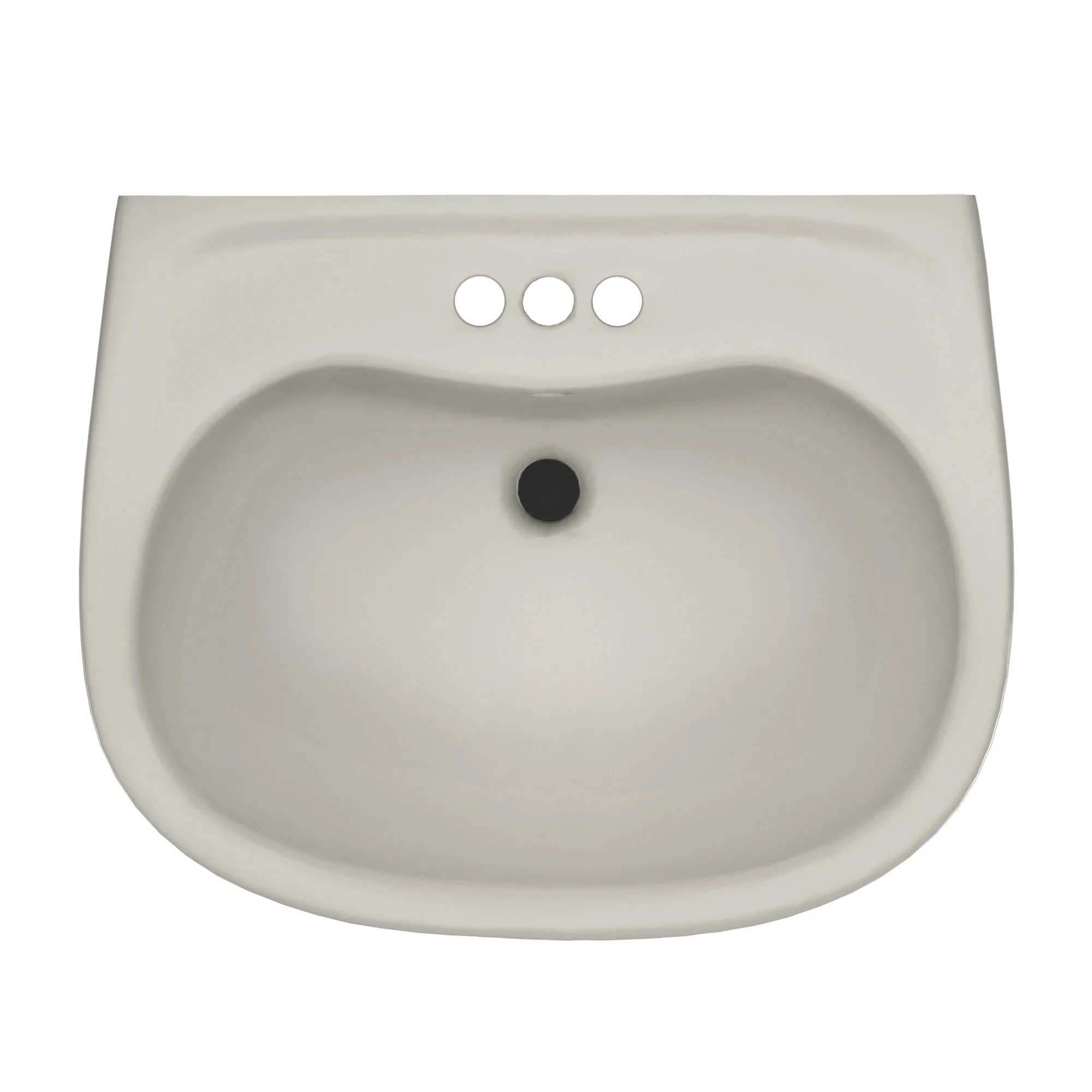 TOTO LPT242.4G#12 Prominence Oval Pedestal Bathroom Sink for 4" Center Faucets, Sedona Beige