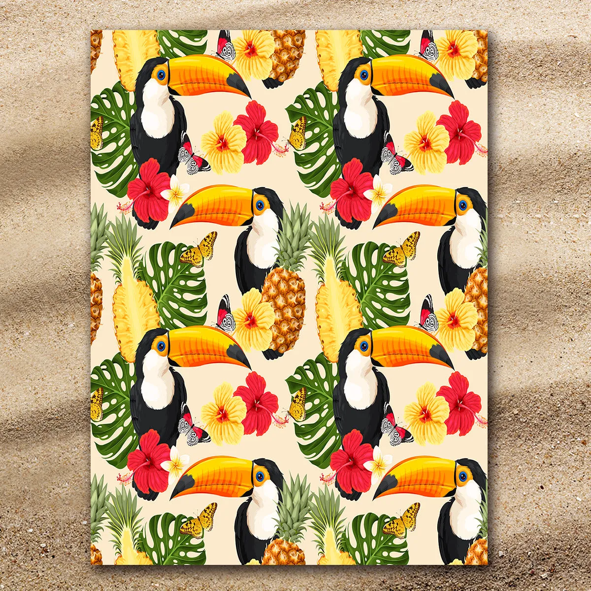 Tropical Toucan Extra Large Towel