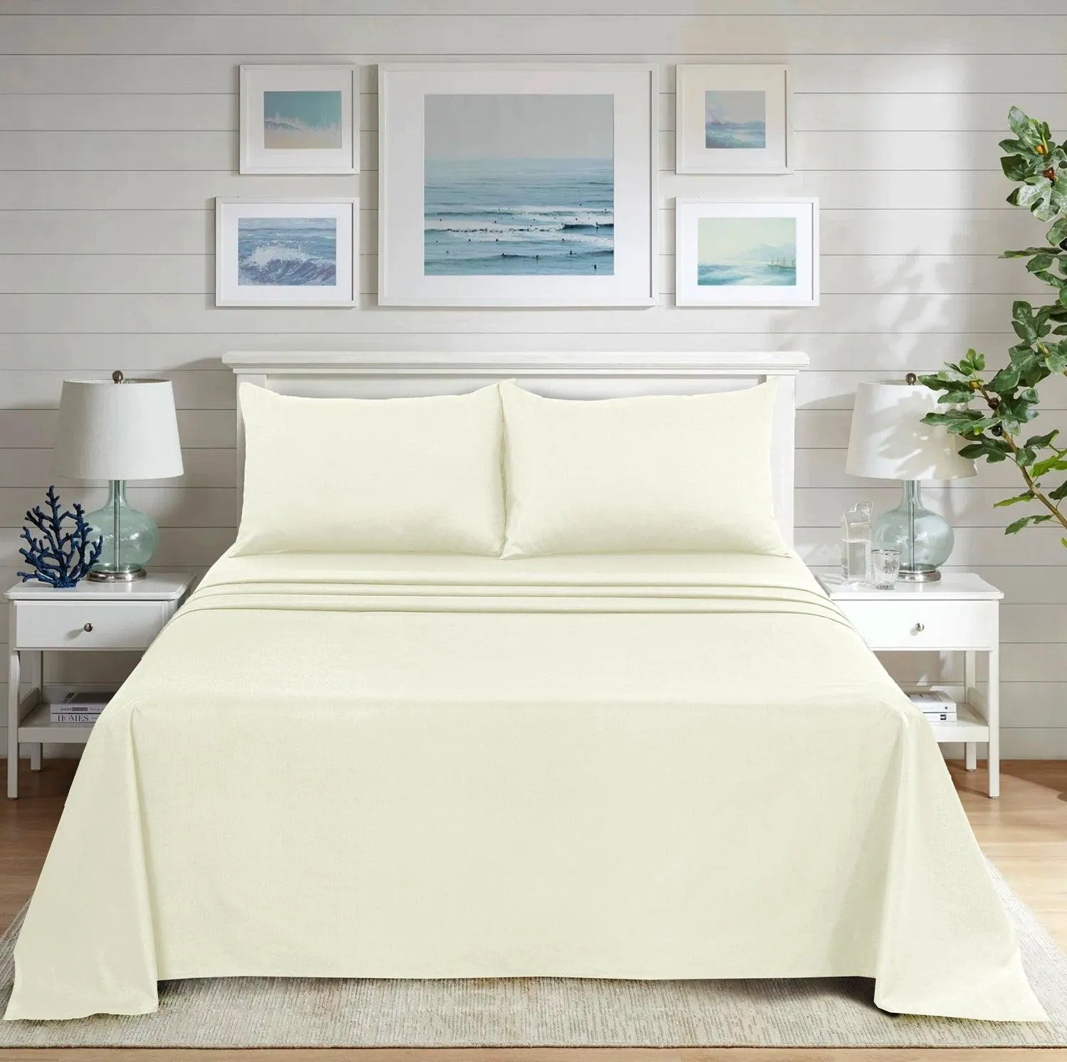 Ultra Soft Plain Dyed Flat Sheets - Hotel Collection, Ideal for Winter & Summer Bedding