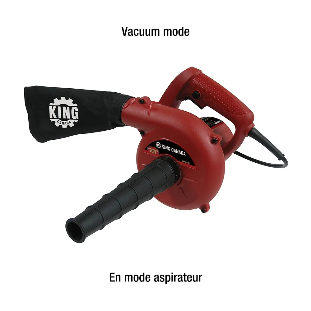 VARIABLE SPEED HAND-HELD BLOWER/VACUUM