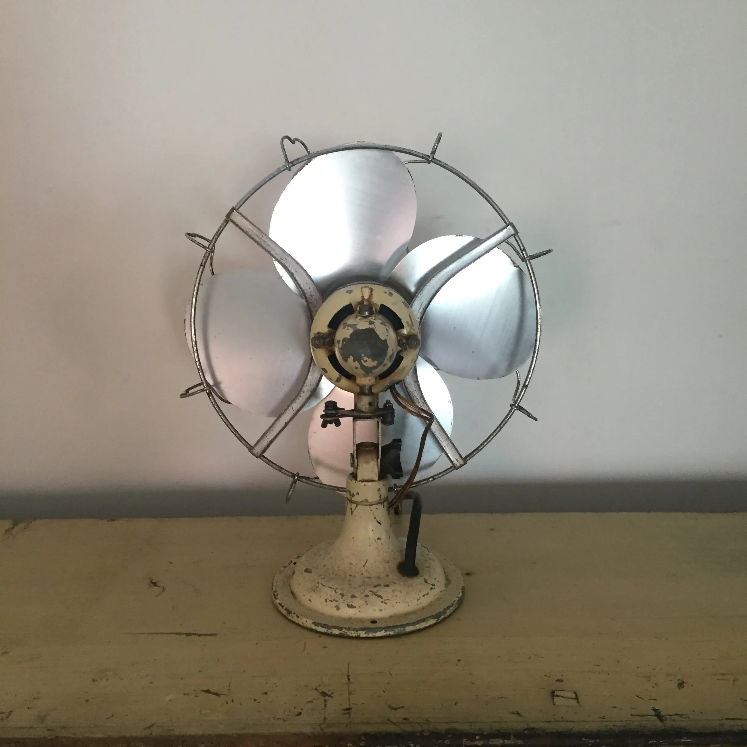 Vintage industrial LIMIT fan Made in England