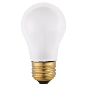 Westinghouse 0400600 25 Watt Incandescent A15 Frost - 2700 Kelvin - Warm White - 160 Lumens - E26-Medium Base - 120 Volt - Card