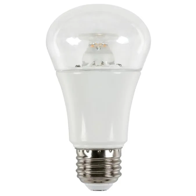 Westinghouse 0514300 7 Watt LED Omni A19 Dimmable - 2700 Kelvin - Warm White - 480 Lumens - E26-Medium Base - 120 Volt - Box