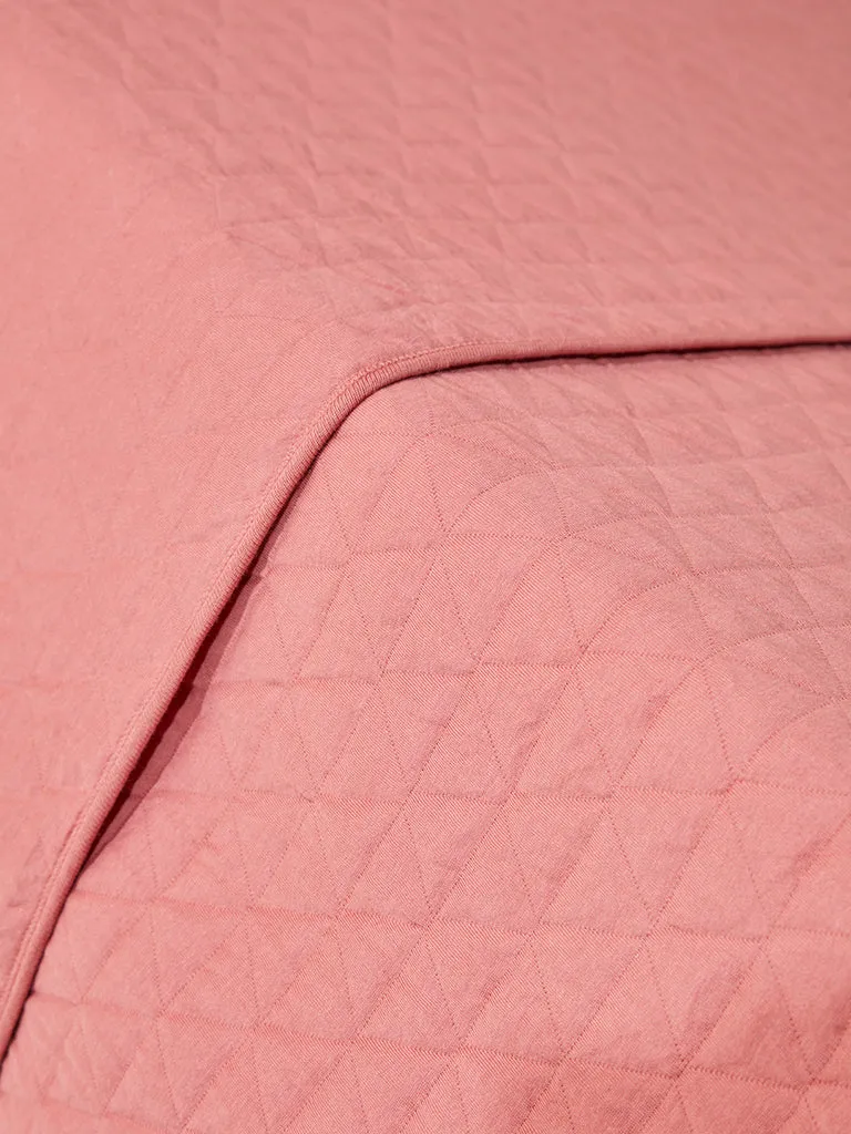 Westside Home Dusty Rose Jersey Double Comforter