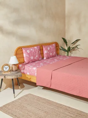 Westside Home Dusty Rose Jersey Double Comforter