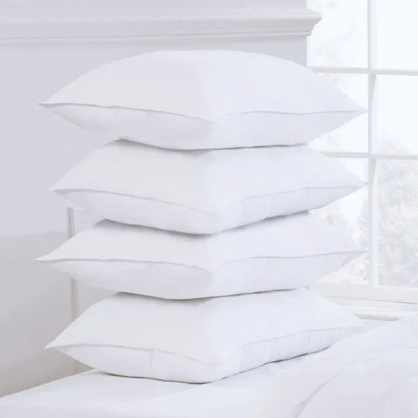 WHITE PILLOW SET 5-PCS