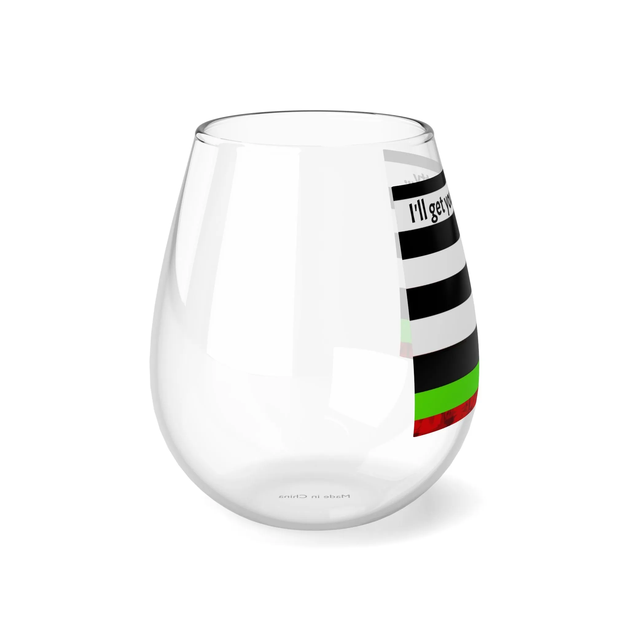 Wine Glass: I’ll get you my pretty | Wicked Witch Collection