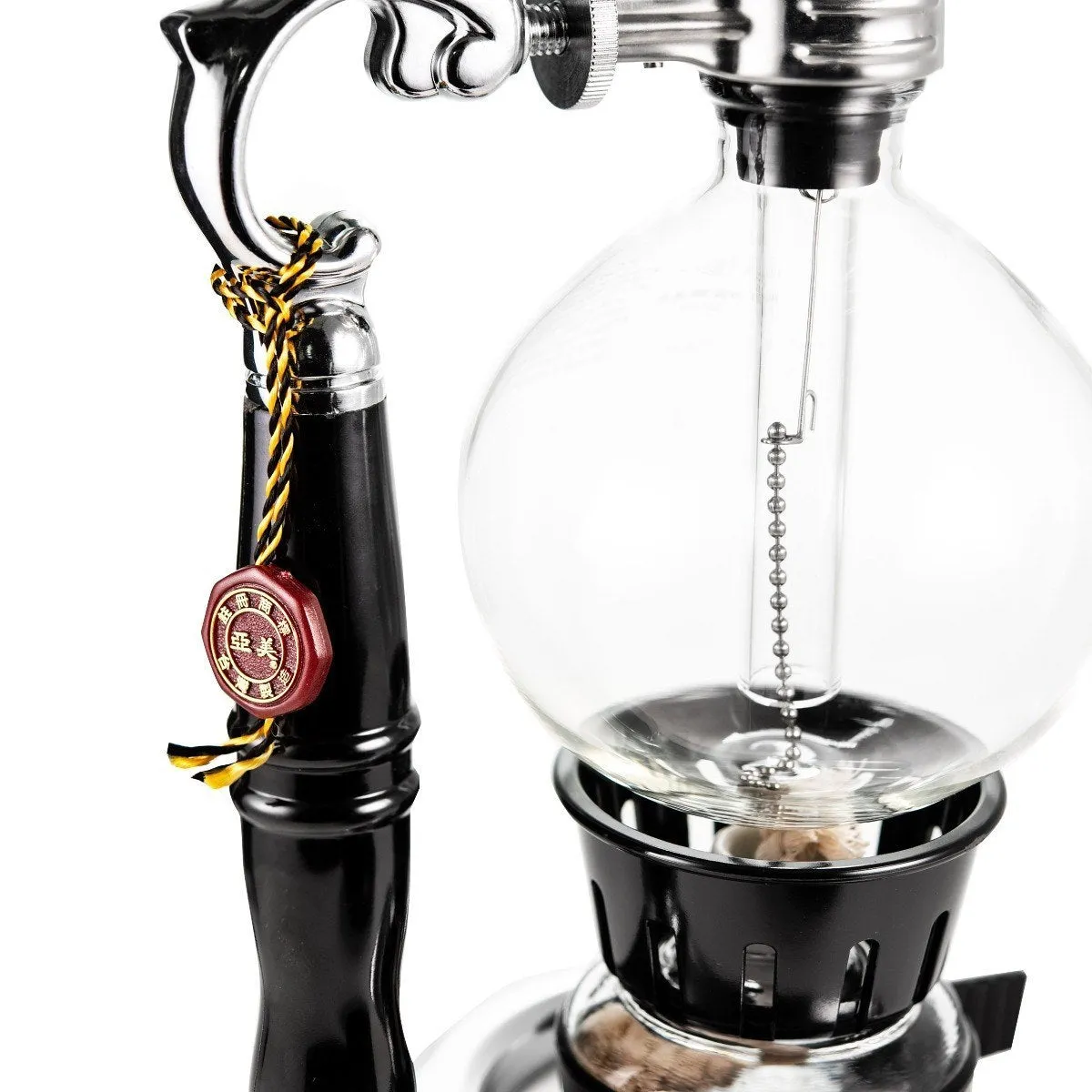 Yama Glass 5 Cup Tabletop Siphon Coffee Maker (Alcohol Burner)