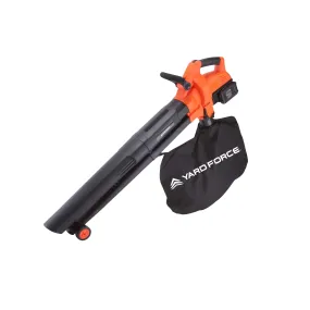 Yardforce 40V 3 in 1 Cordless Blower/Vac/Mulcher