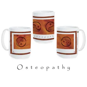 Yin Yang Coffee Mug "Fire" (Osteopathy)